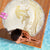 Gold and White Hawaii Beach Blanket Hammerhead Shark Tattoo Curve Polynesian - Polynesian Pride