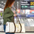 Gold and White Hawaii Travel Bag Hammerhead Shark Tattoo Curve Polynesian - Polynesian Pride