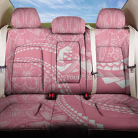 Personalised Polynesia Breast Cancer Awareness Back Car Seat Cover Brave Strong Butterfly Pink Ribbon