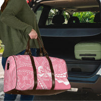 Personalised Polynesia Breast Cancer Awareness Travel Bag Brave Strong Butterfly Pink Ribbon