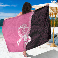 Polynesia Breast Cancer Awareness Sarong Fight With Hope Pink Ribbon Boxing Gloves