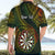 Personalised Polynesian Darts Hawaiian Shirt Dart Lovers Tribal Pattern Mix Tropical Leaves LT14 - Polynesian Pride