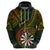 Personalised Polynesian Darts Hoodie Dart Lovers Tribal Pattern Mix Tropical Leaves LT14 - Polynesian Pride