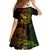 Hawaii Family Matching Tank Maxi Dress and Hawaiian Shirt Fish Hook Tattoo Mix Polynesian Plumeria Reggae Version LT14 - Polynesian Pride