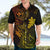 Hawaii Hawaiian Shirt Fish Hook Tattoo Mix Polynesian Plumeria Reggae Version LT14 - Polynesian Pride