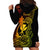 Hawaii Hoodie Dress Fish Hook Tattoo Mix Polynesian Plumeria Reggae Version LT14 - Polynesian Pride