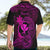 Hawaii Hawaiian Shirt Fish Hook Tattoo Mix Polynesian Plumeria Pink Version LT14 - Polynesian Pride