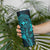 Hawaii Skinny Tumbler Fish Hook Tattoo Mix Polynesian Plumeria Turquoise Version