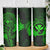 Hawaii Skinny Tumbler Fish Hook Tattoo Mix Polynesian Plumeria Green Version