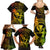 Hawaii Family Matching Summer Maxi Dress and Hawaiian Shirt Hula Girl Mix Polynesian Plumeria Reggae Version LT14 - Polynesian Pride