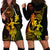 Hawaii Hoodie Dress Hula Girl Mix Polynesian Plumeria Reggae Version LT14 - Polynesian Pride