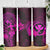 Hawaii Skinny Tumbler Hula Girl Mix Polynesian Plumeria Pink Version