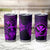 Hawaii Tumbler Cup Hula Girl Mix Polynesian Plumeria Purple Version