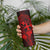 Hawaii Skinny Tumbler Hula Girl Mix Polynesian Plumeria Red Version