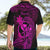 Hawaii Hawaiian Shirt King Kamehameha Mix Polynesian Plumeria Pink Version LT14 - Polynesian Pride