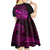 Hawaii Kid Short Sleeve Dress Pineapple Mix Polynesian Plumeria Pink Version LT14 - Polynesian Pride