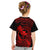 Hawaii Kid T Shirt Pineapple Mix Polynesian Plumeria Red Version LT14 - Polynesian Pride