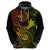 Hawaii Hoodie Shaka Tattoo Mix Polynesian Plumeria Reggae Version LT14 - Polynesian Pride