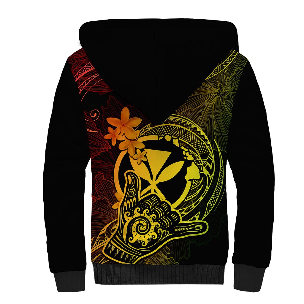 hawaii-sherpa-hoodie-shaka-tattoo-mix-polynesian-plumeria-reggae-version