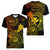 hawaii-women-v-neck-t-shirt-shaka-tattoo-mix-polynesian-plumeria-reggae-version