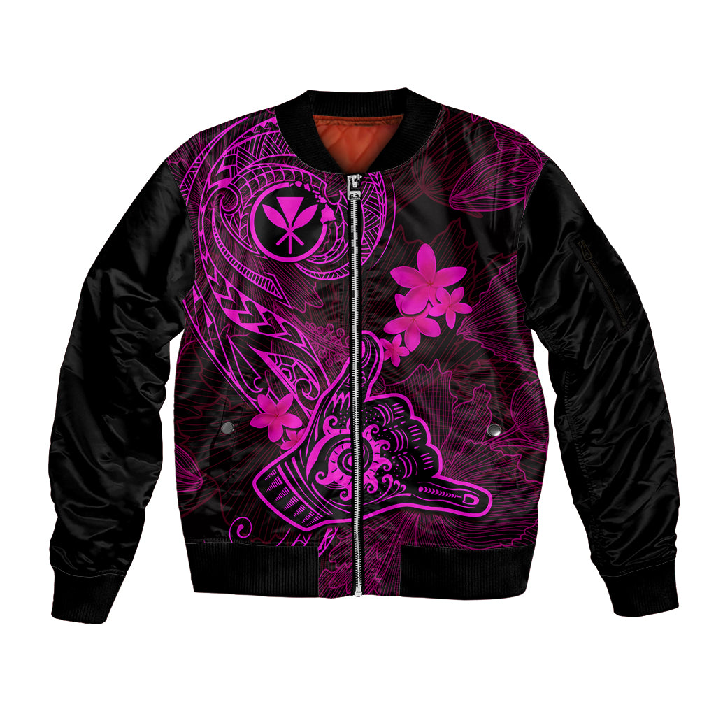 hawaii-sleeve-zip-bomber-jacket-shaka-tattoo-mix-polynesian-plumeria-pink-version