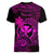 hawaii-women-v-neck-t-shirt-shaka-tattoo-mix-polynesian-plumeria-pink-version