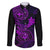 hawaii-family-matching-tank-maxi-dress-and-hawaiian-shirt-shaka-tattoo-mix-polynesian-plumeria-purple-version