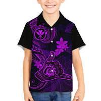 hawaii-kid-hawaiian-shirt-shaka-tattoo-mix-polynesian-plumeria-purple-version