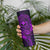 Hawaii Skinny Tumbler Shaka Tattoo Mix Polynesian Plumeria Purple Version