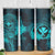 Hawaii Skinny Tumbler Shaka Tattoo Mix Polynesian Plumeria Turquoise Version