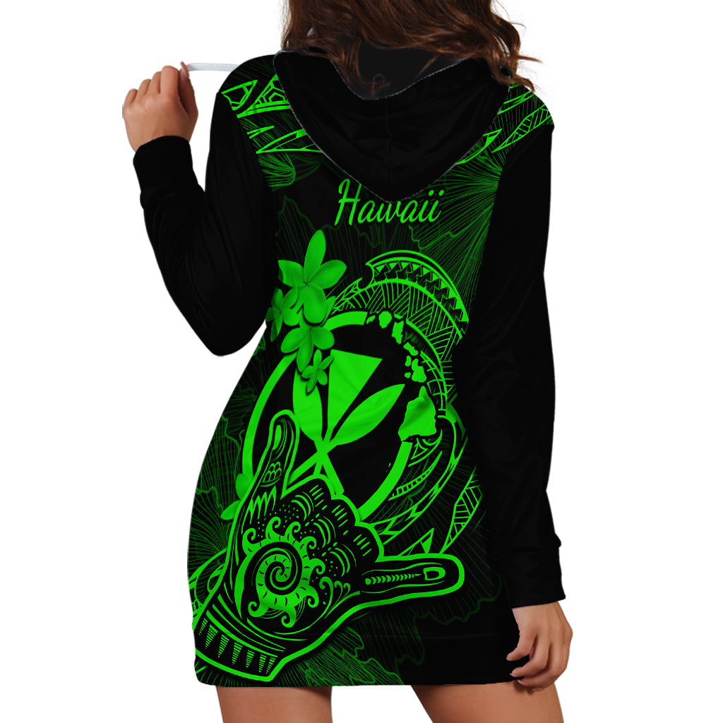 hawaii-hoodie-dress-shaka-tattoo-mix-polynesian-plumeria-green-version