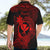 hawaii-hawaiian-shirt-hammerhead-shark-tattoo-mix-polynesian-plumeria-red-version