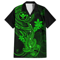 hawaii-kid-hawaiian-shirt-hammerhead-shark-tattoo-mix-polynesian-plumeria-green-version