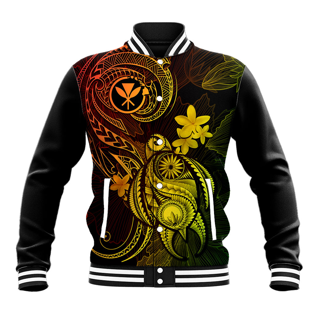 hawaii-baseball-jacket-turtle-mix-polynesian-plumeria-reggae-version