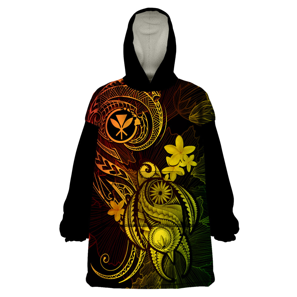 hawaii-wearable-blanket-hoodie-turtle-mix-polynesian-plumeria-reggae-version