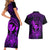 hawaii-couples-matching-short-sleeve-bodycon-dress-and-hawaiian-shirt-turtle-mix-polynesian-plumeria-purple-version