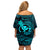 hawaii-off-shoulder-short-dress-turtle-mix-polynesian-plumeria-turquoise-version