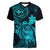 hawaii-women-v-neck-t-shirt-turtle-mix-polynesian-plumeria-turquoise-version