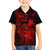 Hawaii Family Matching Puletasi Dress and Hawaiian Shirt Turtle Mix Polynesian Plumeria Red Version LT14 Son's Shirt Red - Polynesian Pride