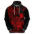 Hawaii Hoodie Turtle Mix Polynesian Plumeria Red Version LT14 - Polynesian Pride