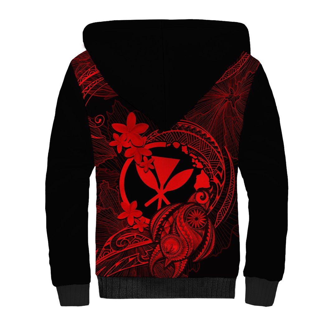 hawaii-sherpa-hoodie-turtle-mix-polynesian-plumeria-red-version