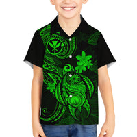 hawaii-kid-hawaiian-shirt-turtle-mix-polynesian-plumeria-green-version