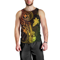hawaii-men-tank-top-ukulele-mix-polynesian-plumeria-reggae-version