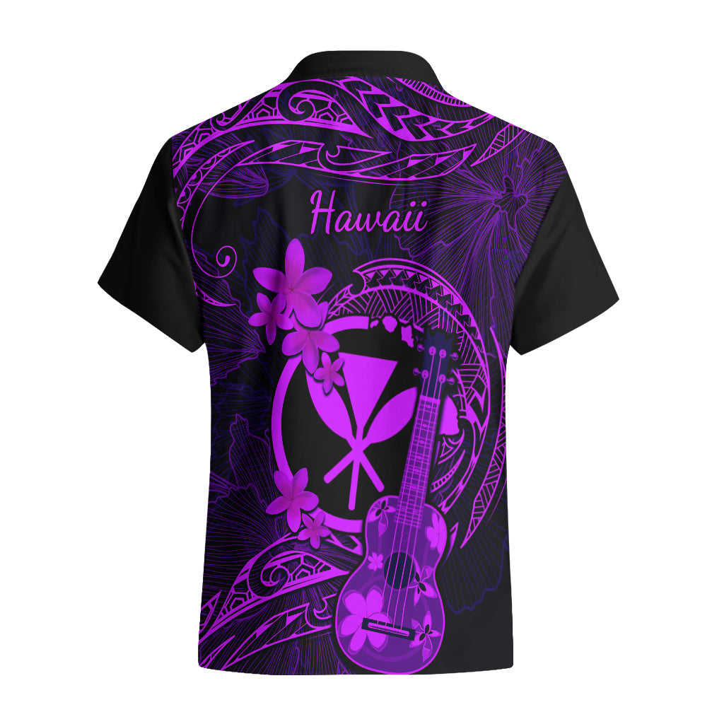 hawaii-hawaiian-shirt-ukulele-mix-polynesian-plumeria-purple-version