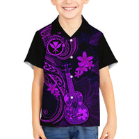 hawaii-kid-hawaiian-shirt-ukulele-mix-polynesian-plumeria-purple-version