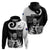 New Zealand Silver Fern Rugby Hoodie Go Champions NZ All Black Maori Koru LT14 - Polynesian Pride