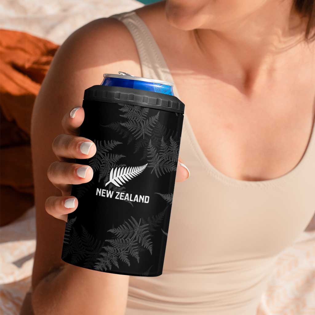 New Zealand Silver Fern Rugby 4 in 1 Can Cooler Tumbler Go Aotearoa Champions World Cup