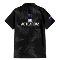 New Zealand Silver Fern Rugby Family Matching Mermaid Dress and Hawaiian Shirt 2023 Go Aotearoa Champions World Cup LT14 - Polynesian Pride
