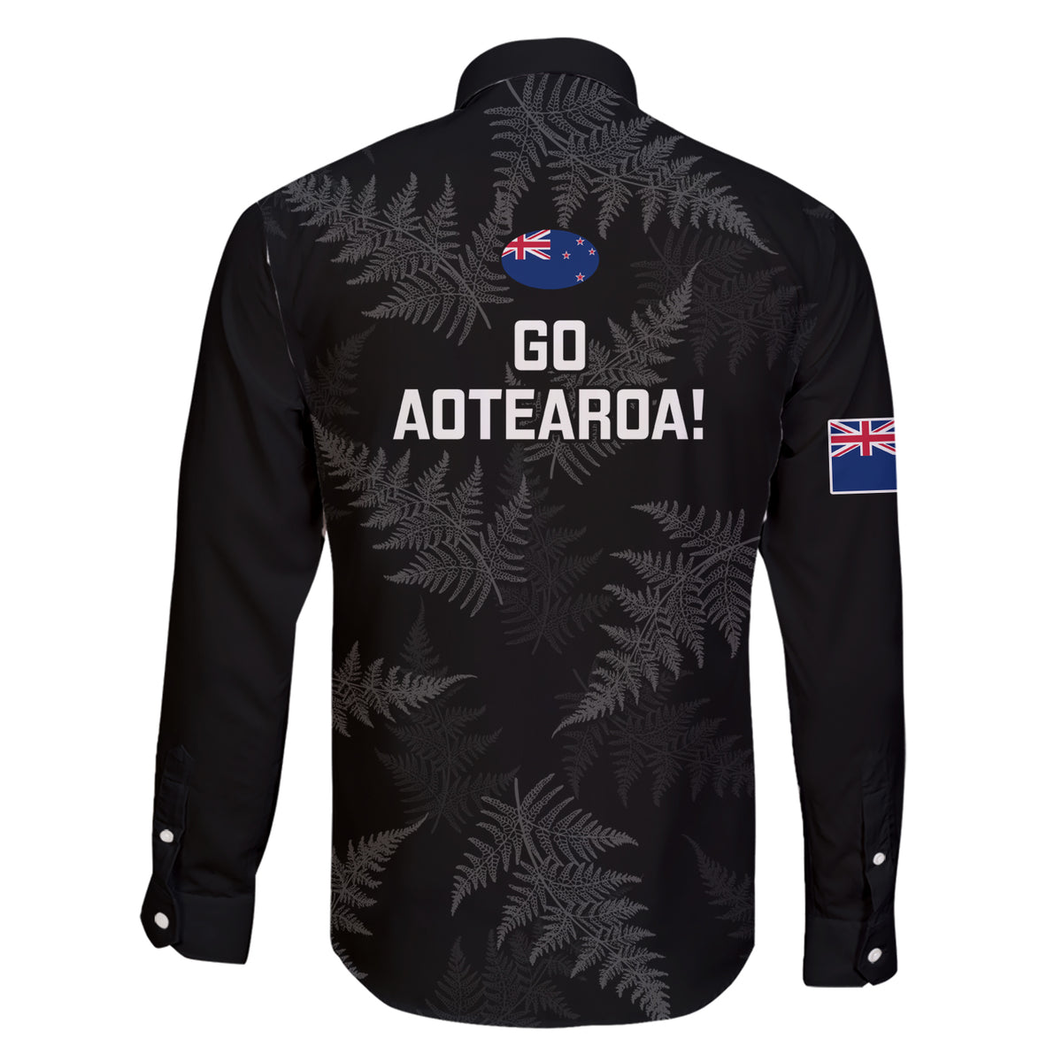 New Zealand Silver Fern Rugby Family Matching Short Sleeve Bodycon Dress and Hawaiian Shirt 2023 Go Aotearoa Champions World Cup LT14 - Polynesian Pride