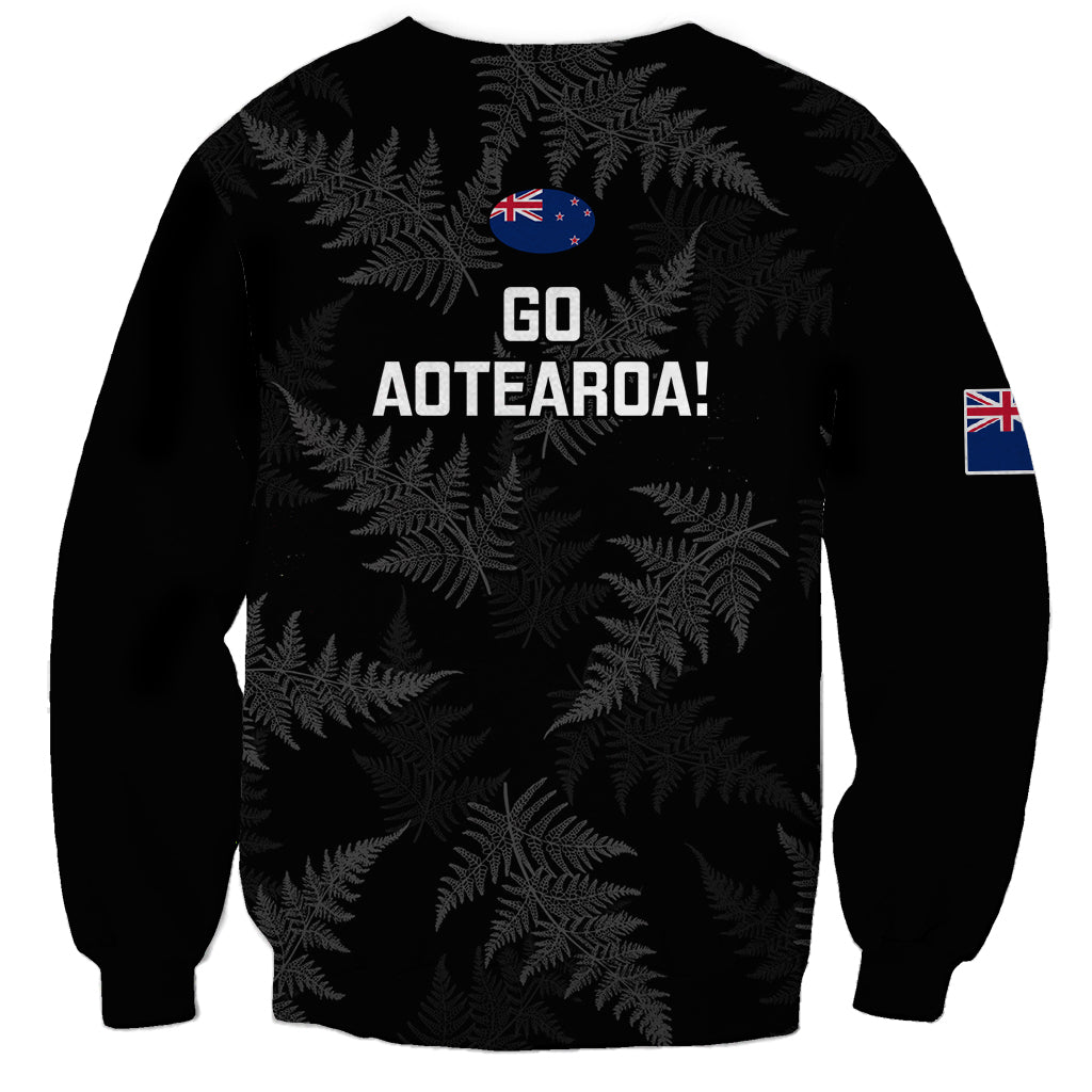 New Zealand Silver Fern Rugby Sweatshirt 2023 Go Aotearoa Champions World Cup LT14 - Polynesian Pride